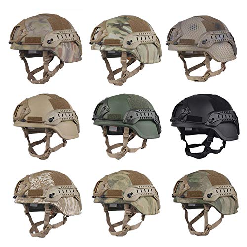 Elite Tribe ACH Mich 2000 Helm Spezial Aktion Version Taktisch Militär Airsoft Helm (Navy Seal) von Elite Tribe