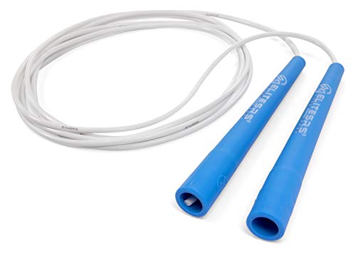 EliteSRS Flex Freestyle Jump Rope mit 6.5" weiche flexible Griffe für Freestyle-Springen Blau von EliteSRS