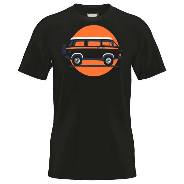 Elkline - Four Wheels To Freedom Big-T - T-Shirt Gr 3XL schwarz von Elkline