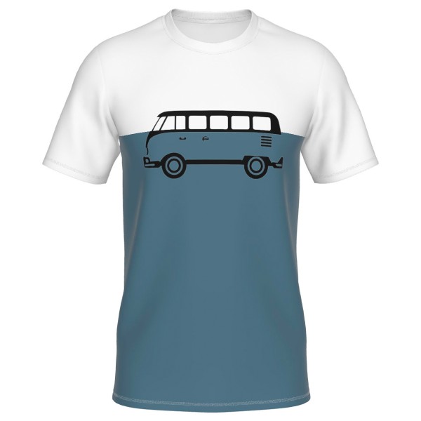 Elkline - Four Wheels To Freedom Träumweiter - T-Shirt Gr 3XL;4XL;L;M;S;XL;XS;XXL blau;blau/weiß;orange;rosa;rot von Elkline