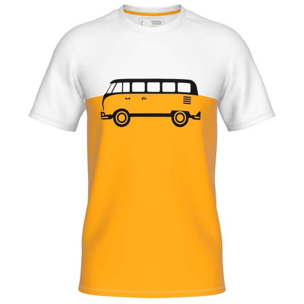Elkline - Four Wheels To Freedom Träumweiter - T-Shirt Gr L orange von Elkline