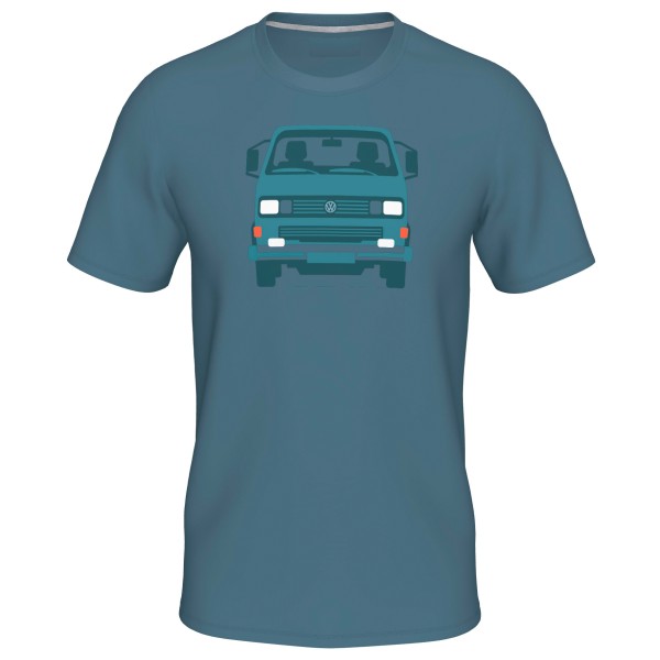 Elkline - Four Wheels To Freedom VoBuhiBu - T-Shirt Gr L blau von Elkline