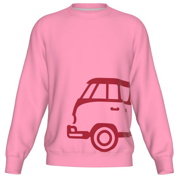 Elkline - Kid's Four Wheels To Freedom Big-Buss - Pullover Gr 128 rosa von Elkline