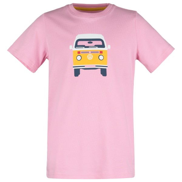 Elkline - Kid's Four Wheels To Freedom Tezwei - T-Shirt Gr 104 rosa von Elkline