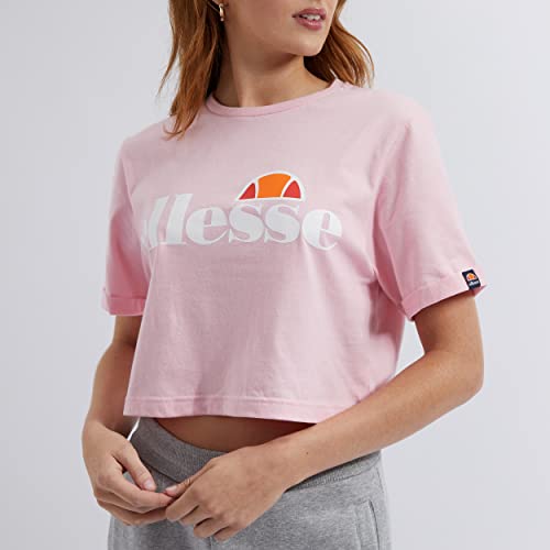 Ellesse Alberta Cropped Shirt Damen XS Helles Pink von Ellesse