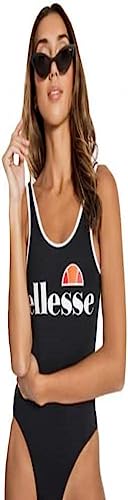 Ellesse Ladies Lilly Swimsuit Badeanzug, Schwarz, 10 EU von Ellesse