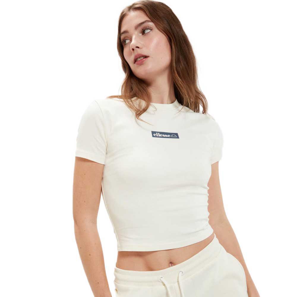 Ellesse Graciana Crop Short Sleeve T-shirt Weiß 12 Frau von Ellesse