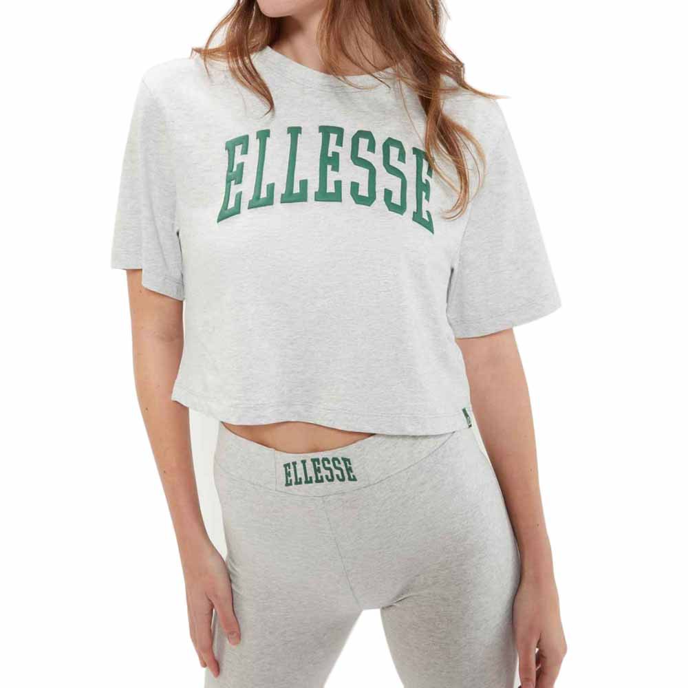 Ellesse Lanetto Crop Short Sleeve T-shirt Grau 10 Frau von Ellesse