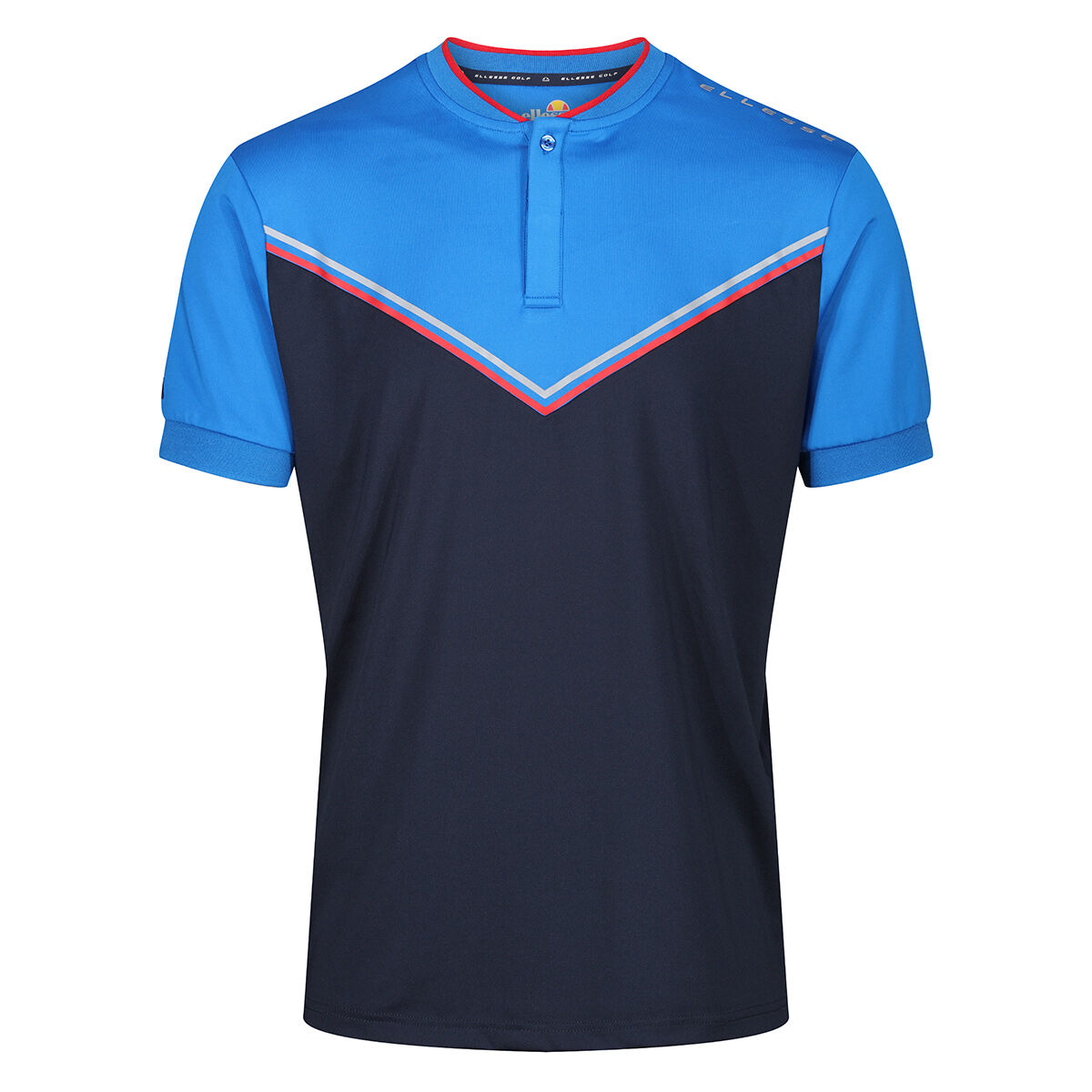 Ellesse Men's Zivina Golf Polo Shirt, Mens, Total eclipse/princess blue, Large | American Golf von Ellesse