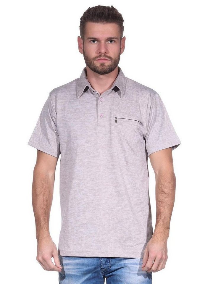 EloModa Poloshirt Herren Poloshirt T-Shirt Polo-Hemd Kurzarm, (1-tlg) von EloModa