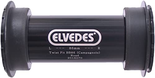 ELVEDES BB86/92 Campagnolo Cycle E-Bike Erwachsene, Unisex, Schwarz, Standard von Elvedes