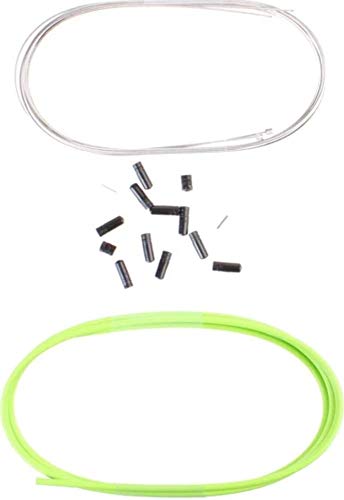 Elvedes Getriebe-Set mit Kabeln, komplett Mantel/Kabel, grün von Elvedes