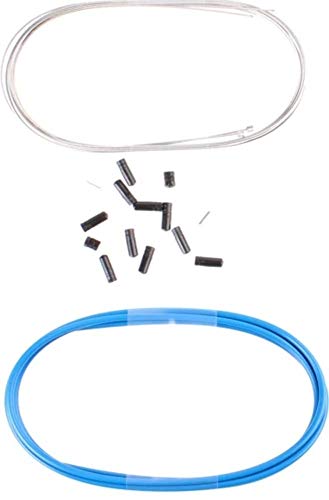 Elvedes Komplettes Getriebe-Set mit Kabeln Mantel/Kabel, blau von Elvedes
