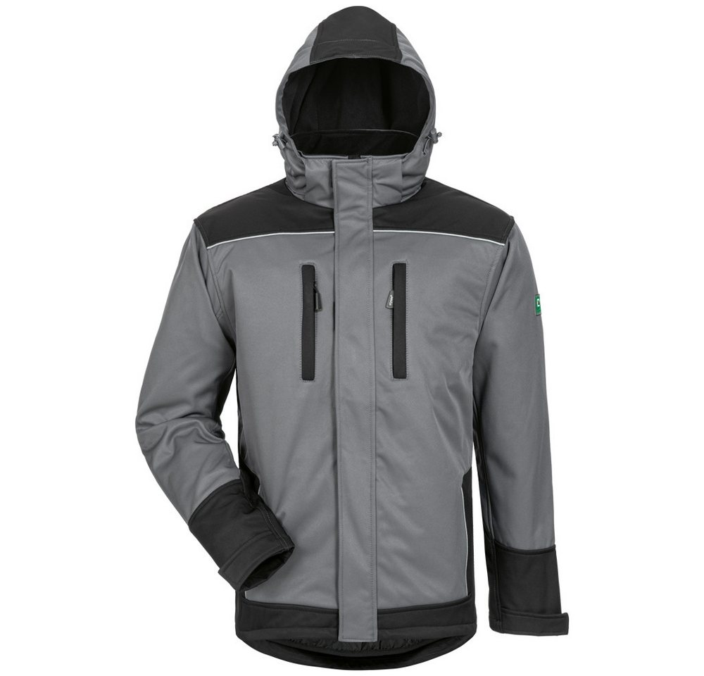 Elysee Schutzjacke AJAX Winter-Softshelljacke mit Kapuze ELYSEE® Grau/Schwarz, 20042_5 G von Elysee