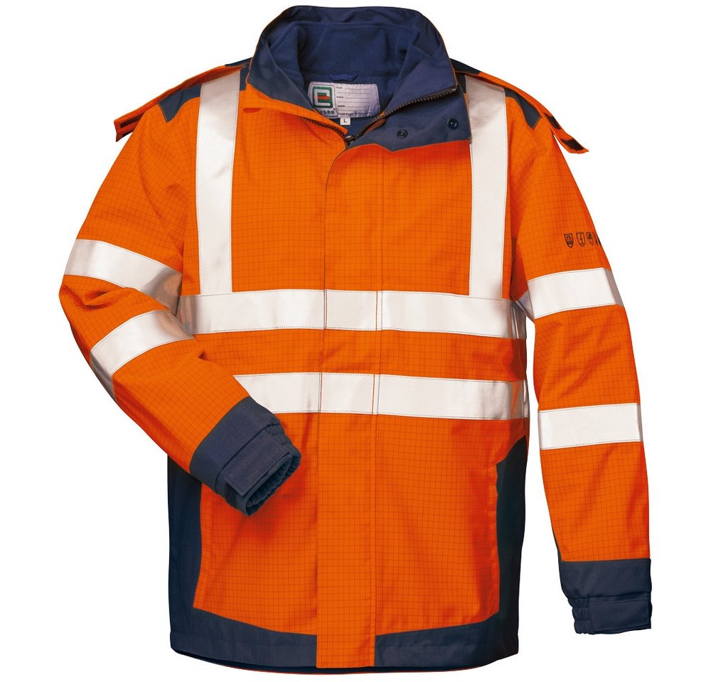 Elysee Schutzjacke ARNOLD MULTINORM 3IN1 JACKE Gr.M ELYSEE, WARNSCHUTZ ORANGE/MARINE von Elysee
