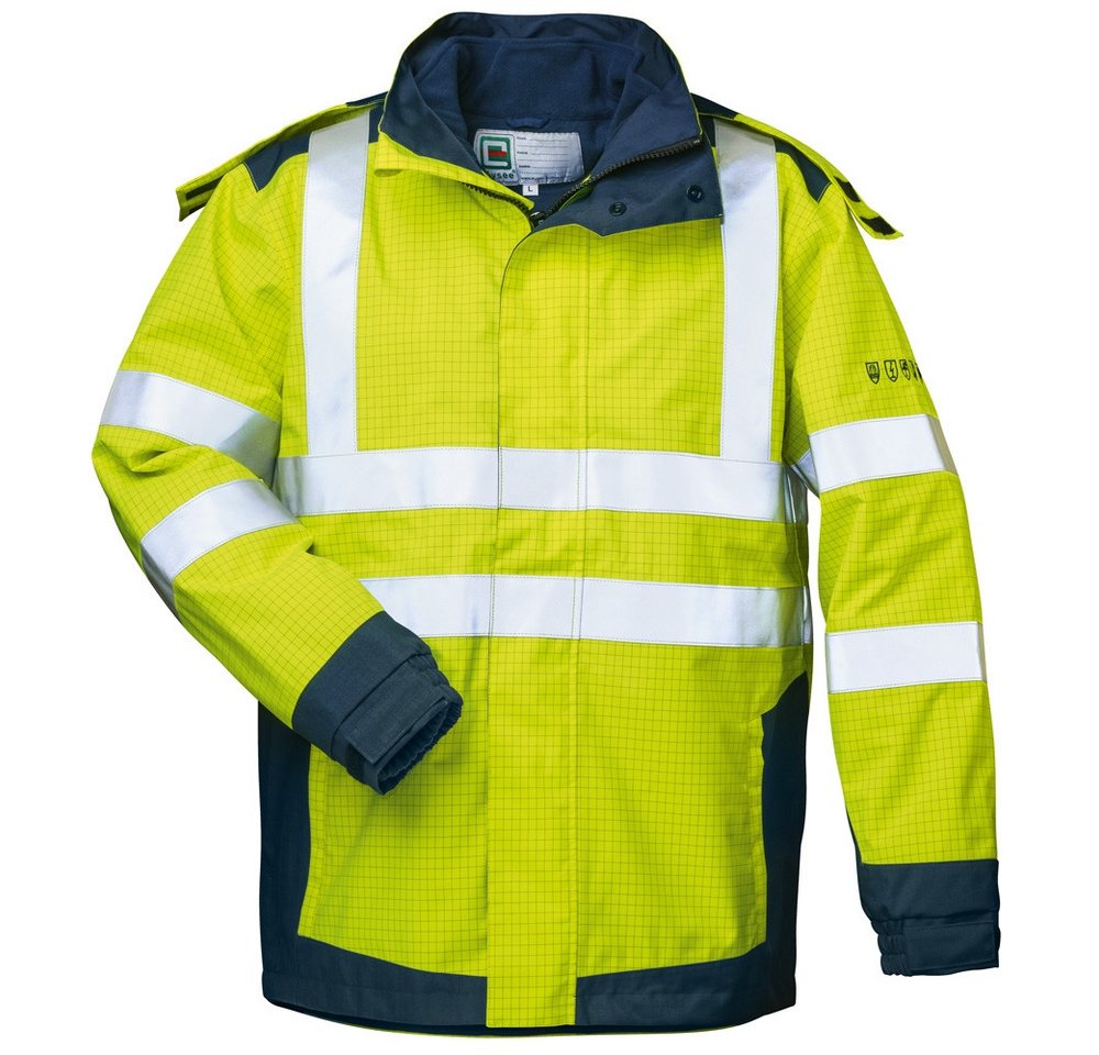 Elysee Schutzjacke GERHARD Multinorm 3in1 Jacke ELYSEE® Warnschutz Gelb/Marine Gr.M von Elysee