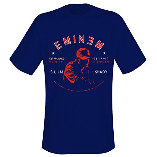 Eminem - T-Shirt Detroit Portrait (in S) von Eminem
