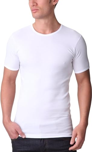 Eminence Herren Les Classiques T Shirt, Weiß, 3XL EU von Eminence