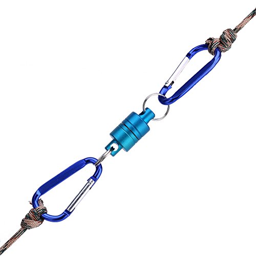 Magnetischer Netzwerk-Entriegelungshalter Zum Verbinden von Netzwerken, Entriegelungsmagnet, Aluminiumlegierungsmaterial, Blaugold (Blau) von Emoshayoga