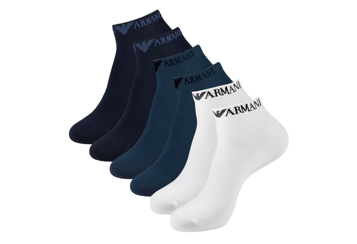 Emporio Armani Sneakersocken Sneaker Socks (3-Paar) mit Markenschriftzug von Emporio Armani