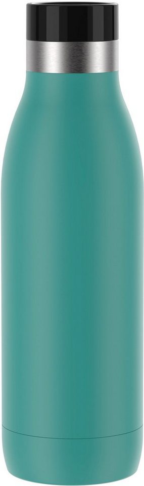 Emsa Trinkflasche Bludrop Color, Edelstahl, Quick-Press Deckel, 12h warm/24h kühl, spülmaschinenfest von Emsa