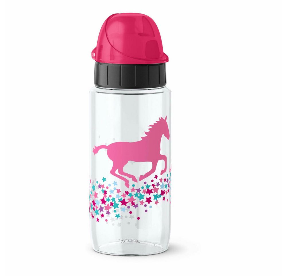Emsa Trinkflasche Drink2Go Tritan Pink Horse von Emsa