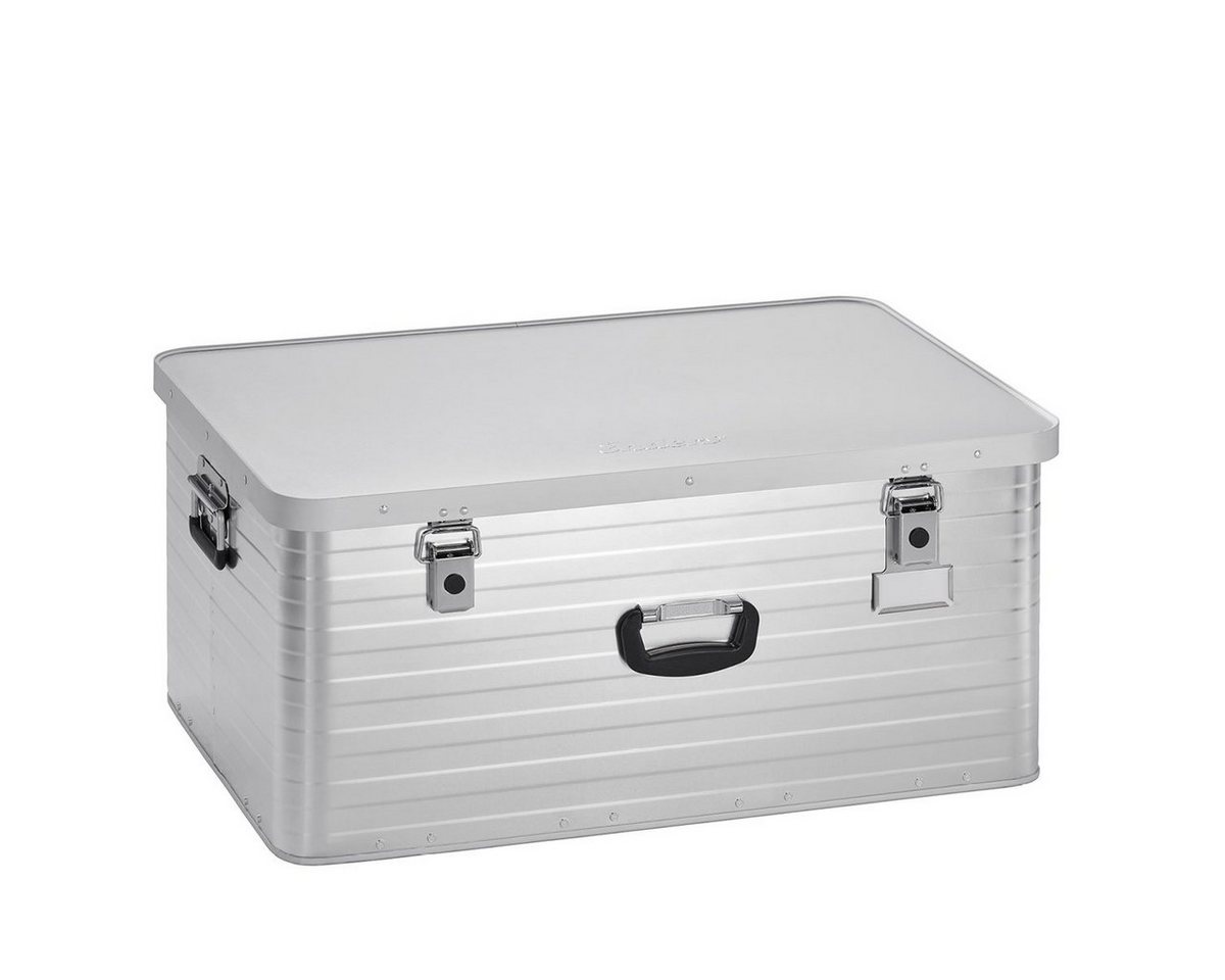 Enders® Aufbewahrungsbox Alubox 130 L, hochwertig verarbeitet mit Moosgummidichtung, Alukiste Transportbox Lagerbox Alukoffer Metallkiste Alubox von Enders®