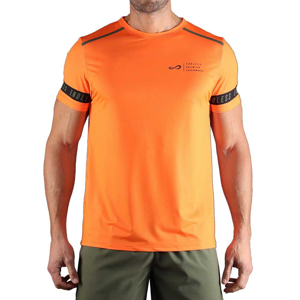 Endless Ace Izzy Short Sleeve T-shirt Orange S Mann von Endless