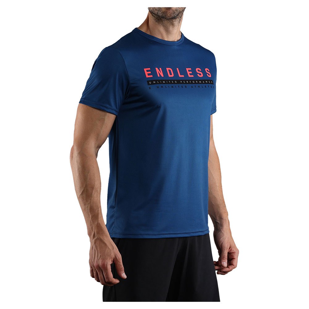 Endless Ace Unlimited Short Sleeve T-shirt Blau M Mann von Endless