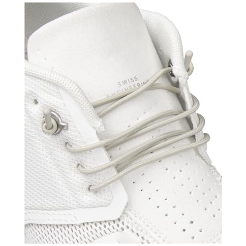 Endoto Elastische Ohne Binden Schnürsenkel für ON Cloud 5 Running Schuhe, Ersatz Rund Dehnbare Gummi Laces Schuhbänder Shoelaces(Sand,18 Zoll) von Endoto