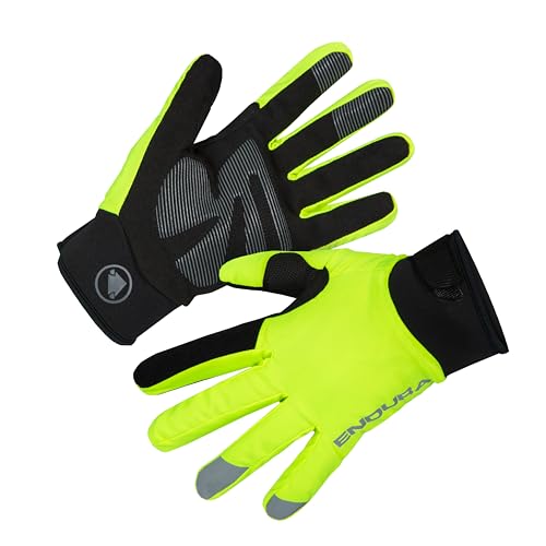 Endura Strike Radfahren Handschuh für Damen, Neon-Gelb, L von Endura