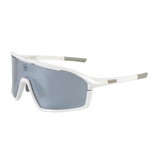 Endura Gabbro II Radsportbrillen für Herren, Weiß, Einheitsgröße von Endura