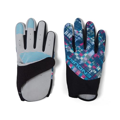 Endura Herren Hummvee Lite Icon Fahrradhandschuhe | Silikonstreifen Handschuhe, Blau, XS von Endura