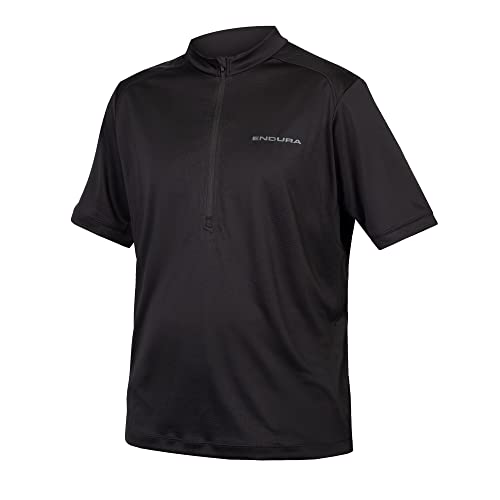 Endura Hummvee Ray II Kurzarm Jersey für Herren, Schwarz, XL von Endura