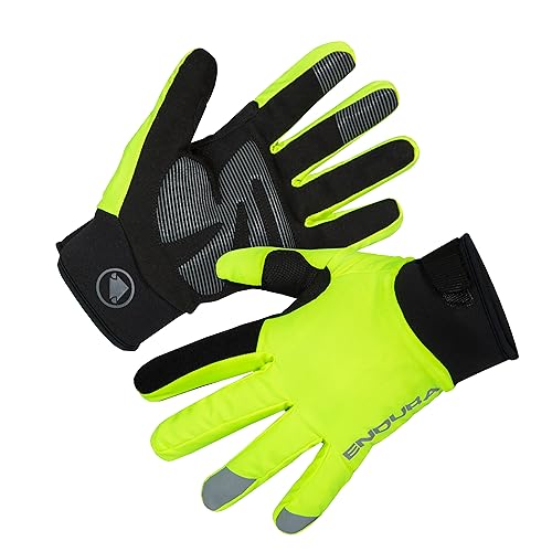 Endura Strike Radfahren Handschuh für Herren, Neon-Gelb, XS von Endura