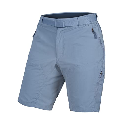 Endura Hummvee Baggy Shorts für Damen, Stahlblau, XL von Endura