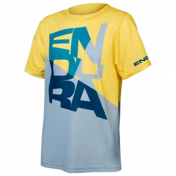 Endura - Kid's Singletrack Core T-Shirt - Funktionsshirt Gr 11/12 Years;13/14 Years;7/8 Years;9/10 Years bunt;grau von Endura