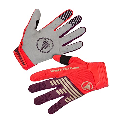 Endura MTB-Handschuhe SingleTrack Rot Gr. M von Endura