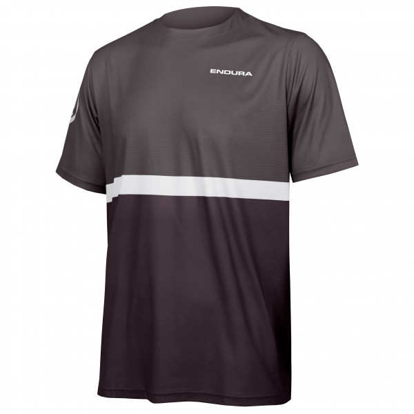 Endura - Singletrack Core T-Shirt II - Radtrikot Gr L grau von Endura