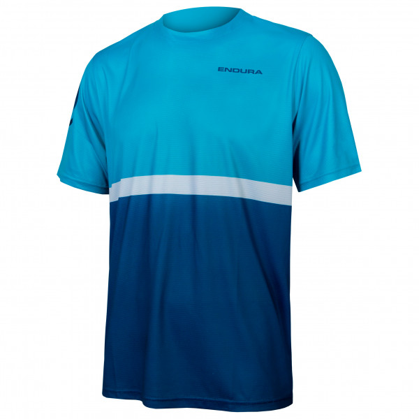 Endura - Singletrack Core T-Shirt II - Radtrikot Gr L;M;S;XL;XXL blau;grau von Endura
