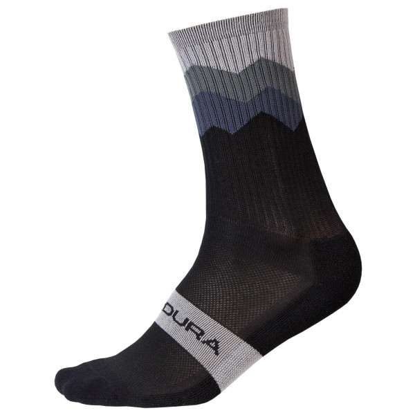 Endura - Zacken Socken - Radsocken Gr L/XL schwarz von Endura