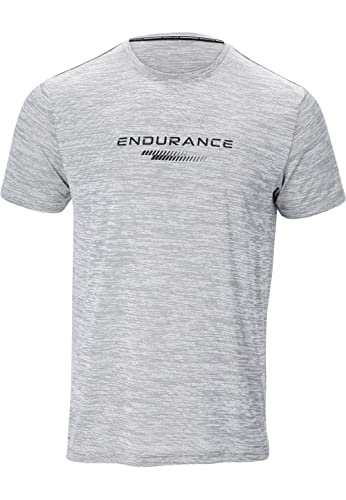 endurance Herren Funktionsshirt Portofino 1038 Mid Grey Melange L von endurance