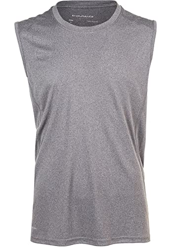 ENDURANCE Landeer T-Shirt Dark Grey Melange S von ENDURANCE