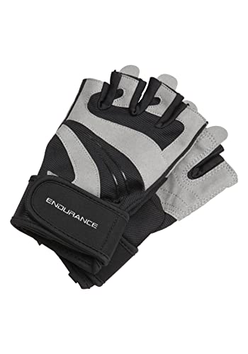 Endurance Unisex Glove Garlieston mit praktischem Klettverschluss 1001 Black, S von Endurance