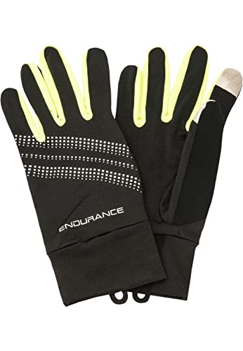 Endurance Unisex Gloves Sherman mit praktischer Touch-Funktion 5001 Safety Yellow, M von Endurance