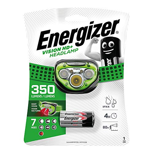 Energizer Vision HD+ Headlight with 3 x AAA Energizer Max batteries included von Energizer