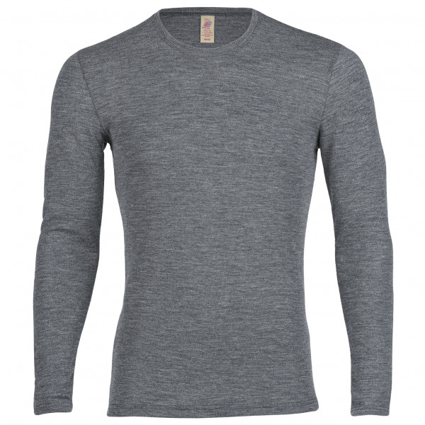 Engel - Herren-Shirt L/S - Alltagsunterwäsche Gr 54/56 grau von Engel