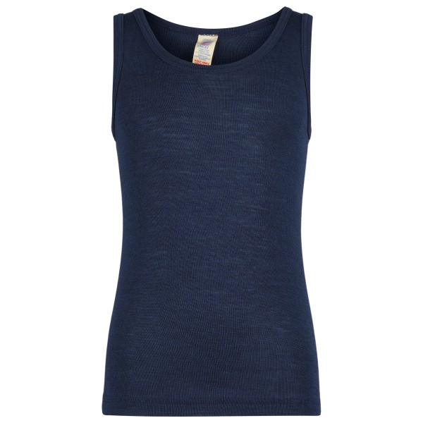 Engel - Kinder-Achselhemd - Seidenunterwäsche Gr 92 blau von Engel