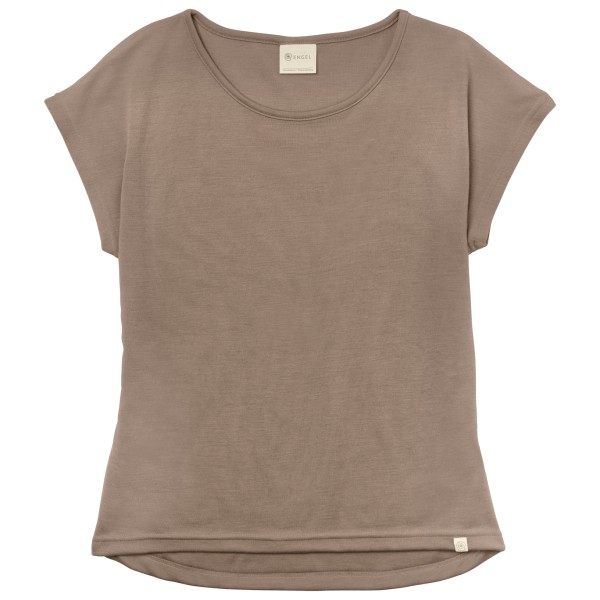 Engel - Women's Shirt überschnittene Schulter - Merinoshirt Gr 46/48 gelb von Engel