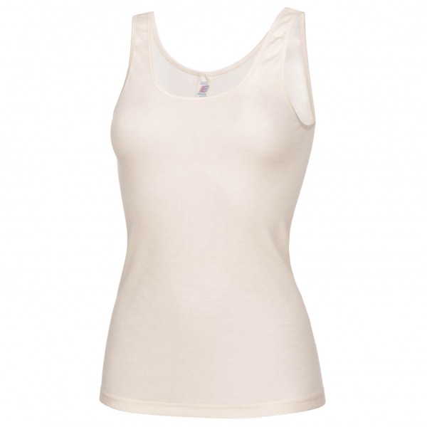 Engel - Women's Trägerhemd - Merinounterwäsche Gr 38/40 weiß/beige von Engel